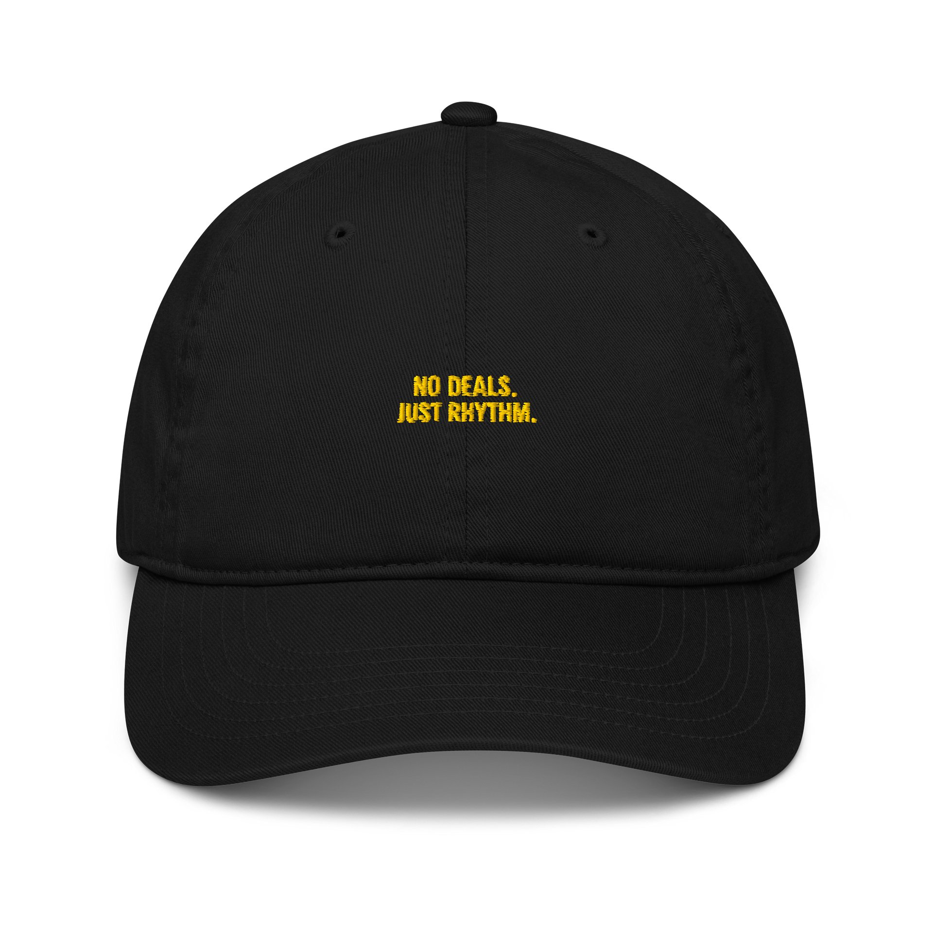 Embroidered No Deals Just Rhythm — Hat product image (1)