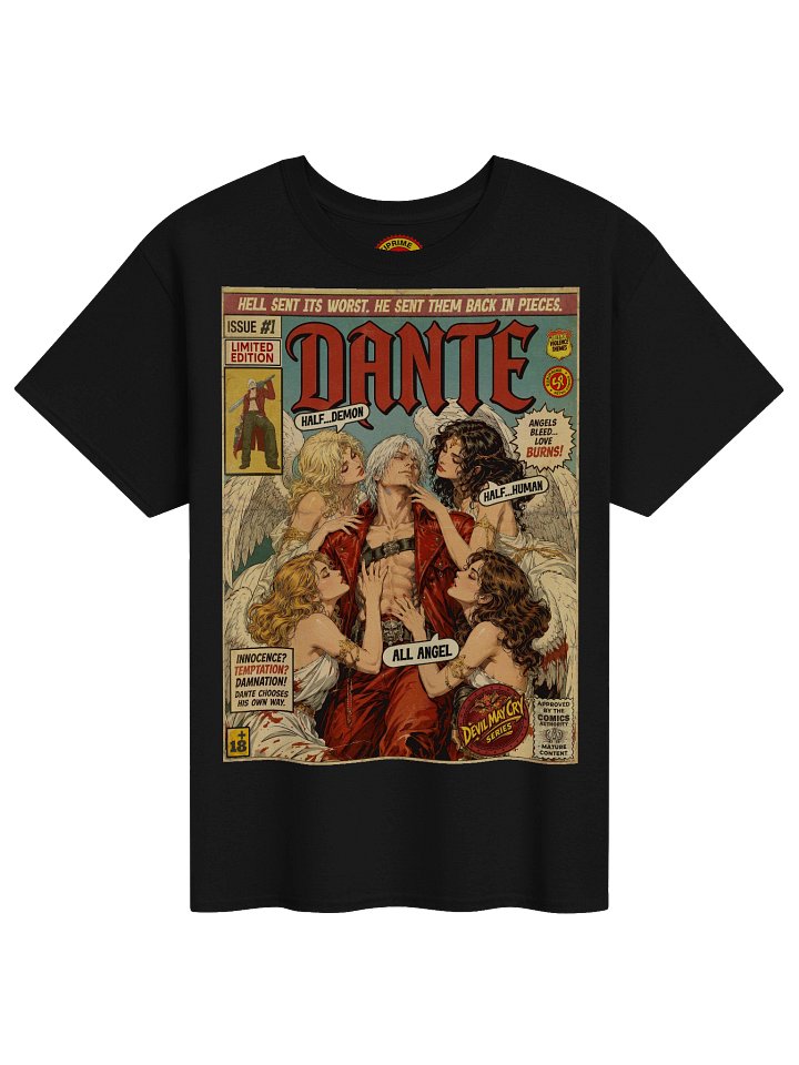 Dante Comic Art Gaming T-Shirt product image (1)