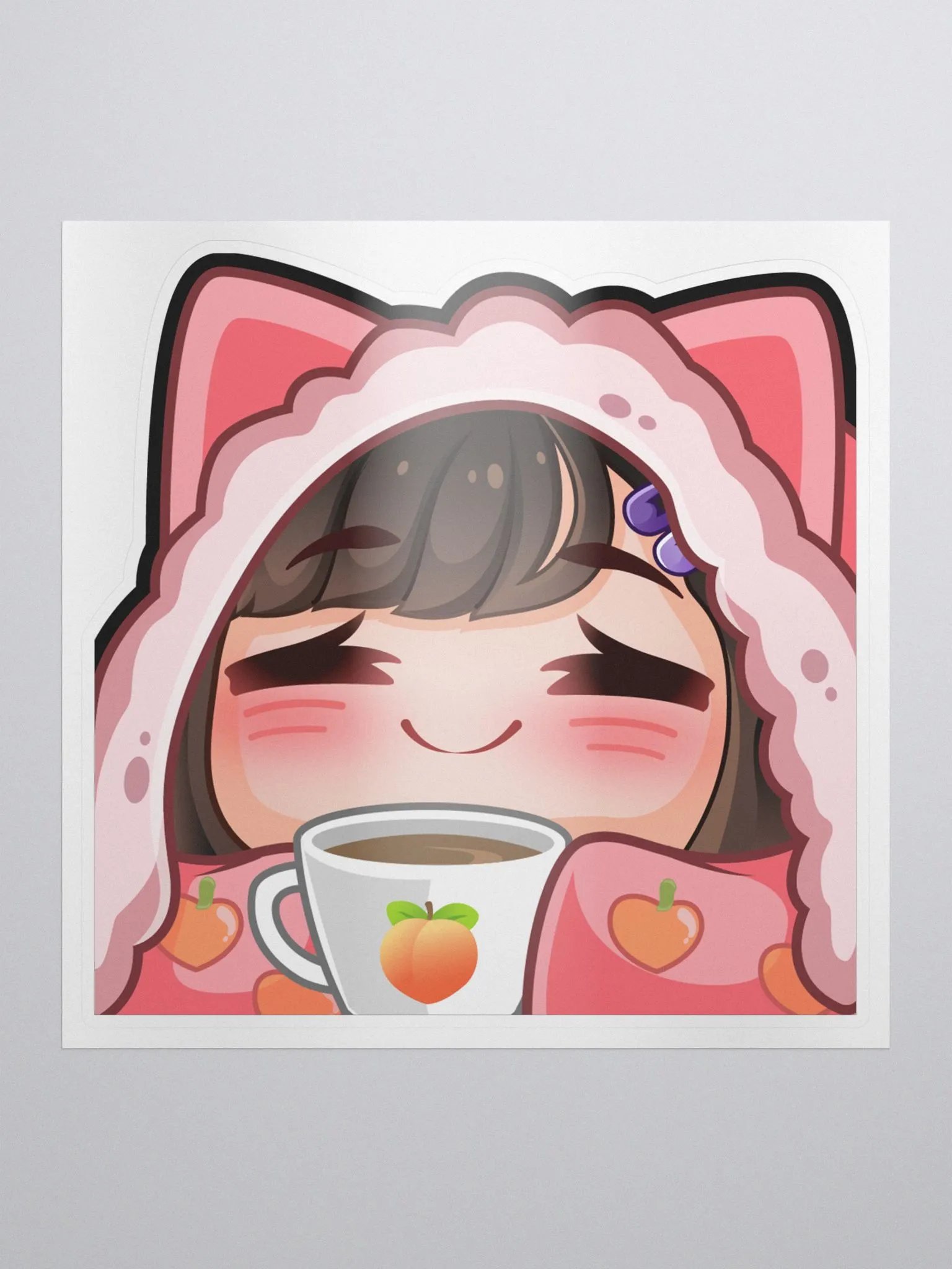 PeachyKat Cozy Sticker product image (1)