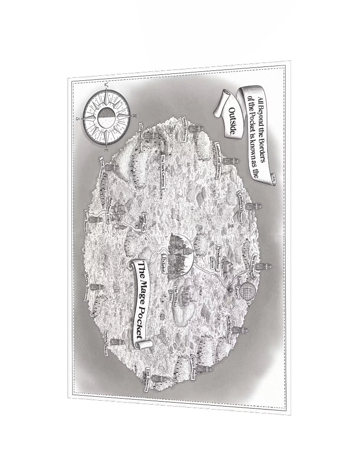 The Mage Pocket Official Map Poster product image (2)