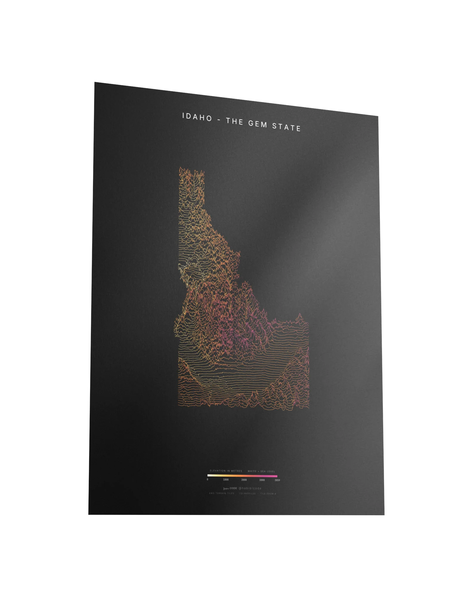 Ridgeline Poster - Idaho product image (3)