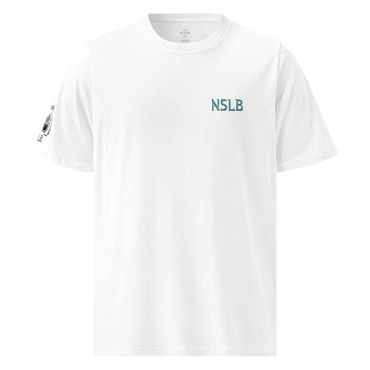 Aqua Metallic NSLB Athletic Tee product image (1)