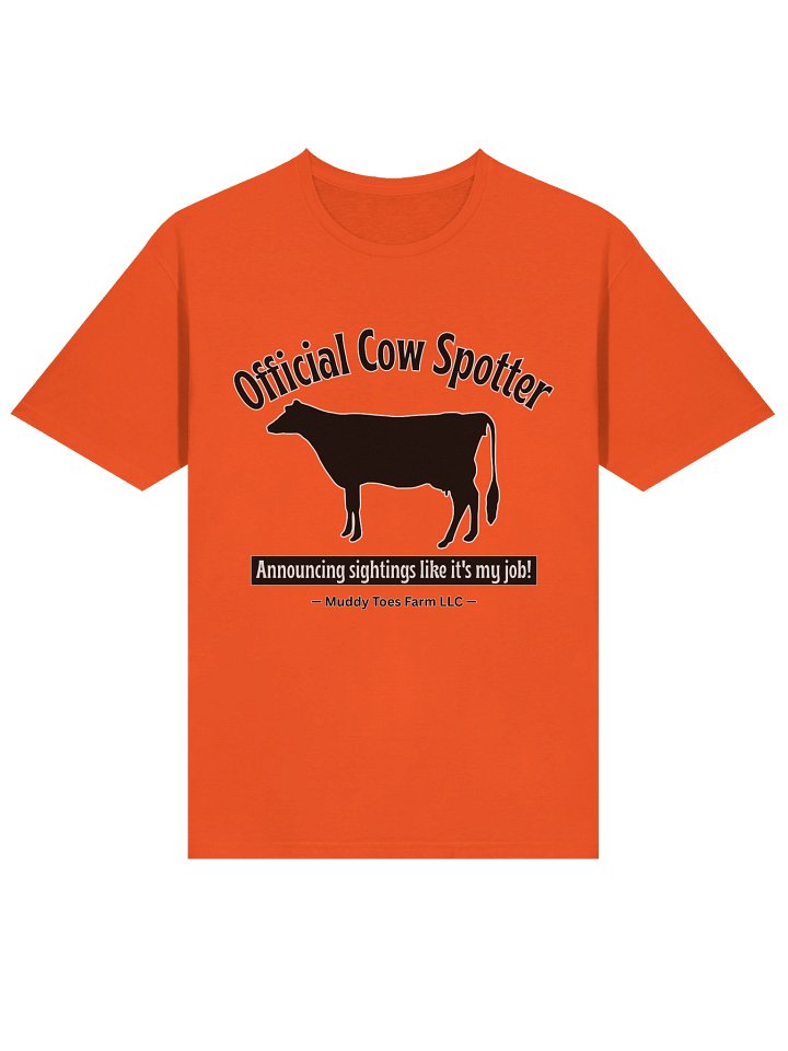 Official Cow Spotter Unisex T-Shirt (Adult) product image (1)