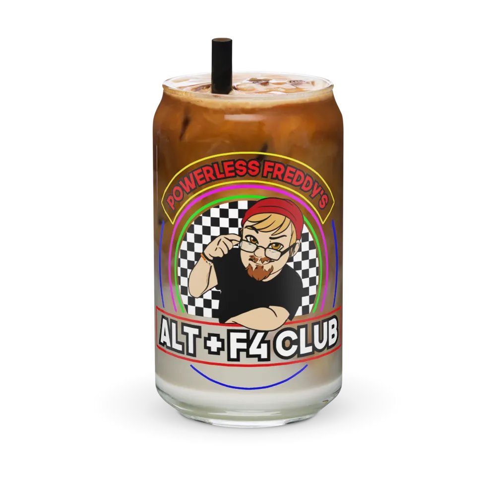 ALT + F4 Club Can-Shaped Glass product image (36)