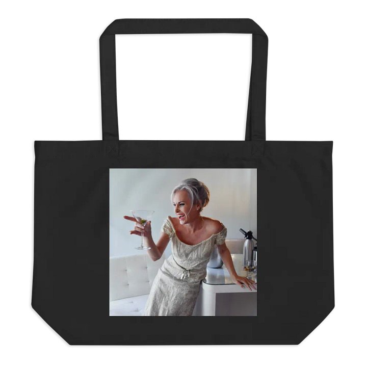 Martini Lover's Organic Tote product image (1)