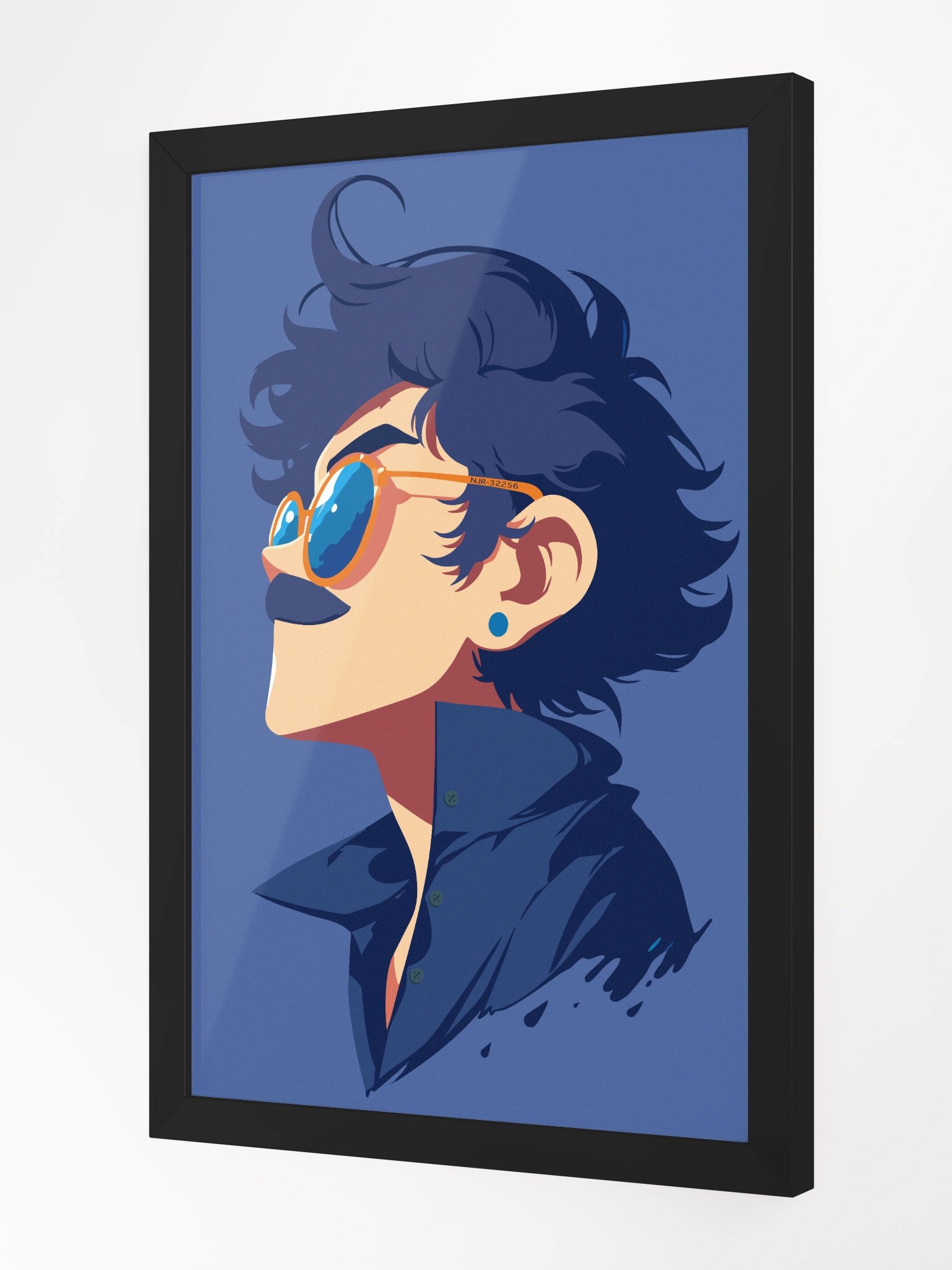 "Null and Shaded" – 12″ x 18″ Framed Poster product image (2)