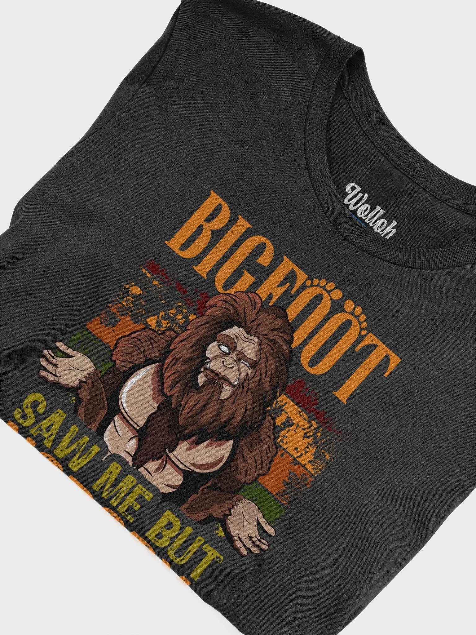 Bigfoot Saw Me, But Nobody Believes Him – Cryptid Lover’s T-Shirt product image (4)
