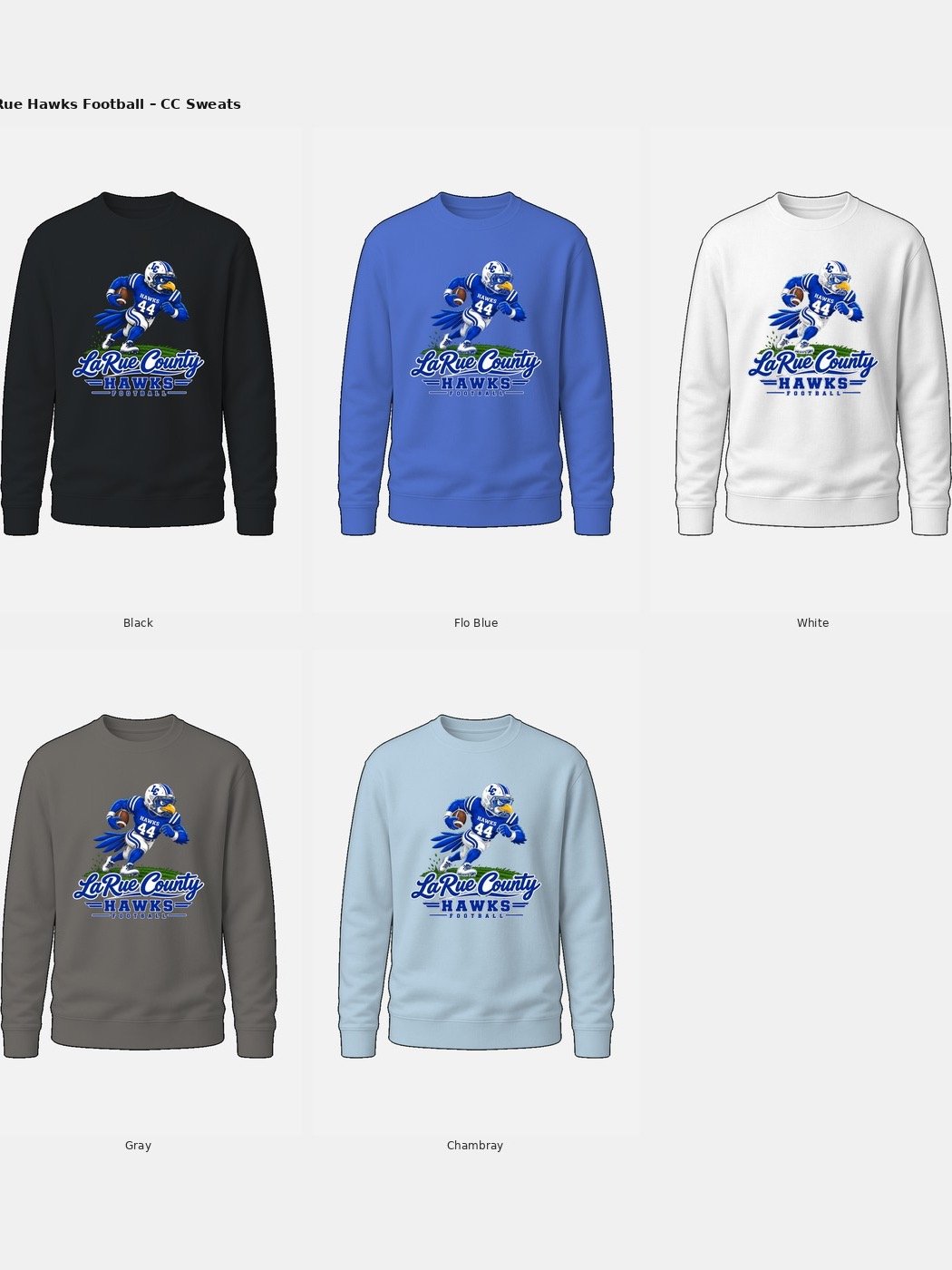 Animated Football Comfort Colors Sweatshirt product image (5)