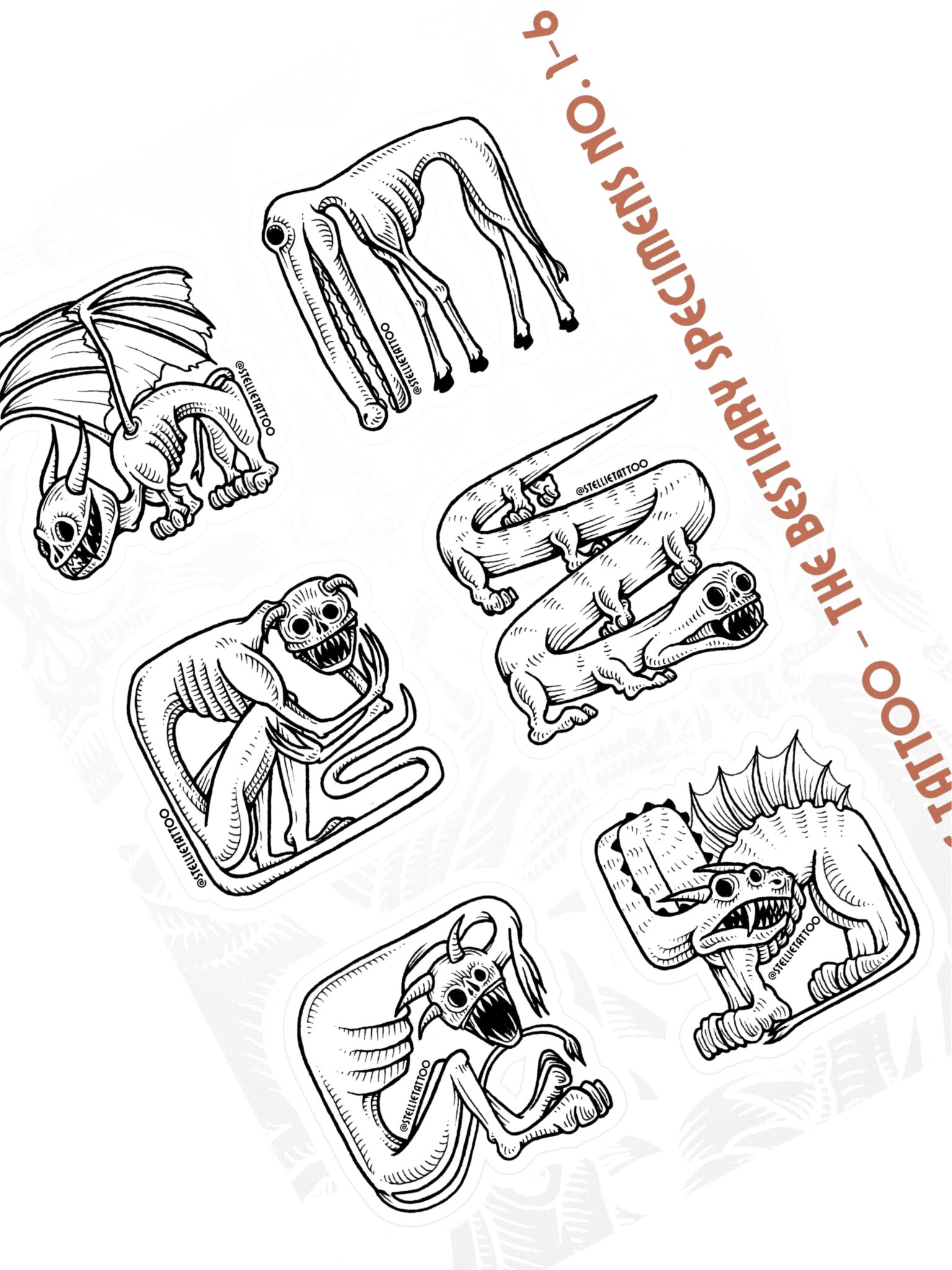 The Hollow Bestiary Specimens No. 1-6 product image (1)