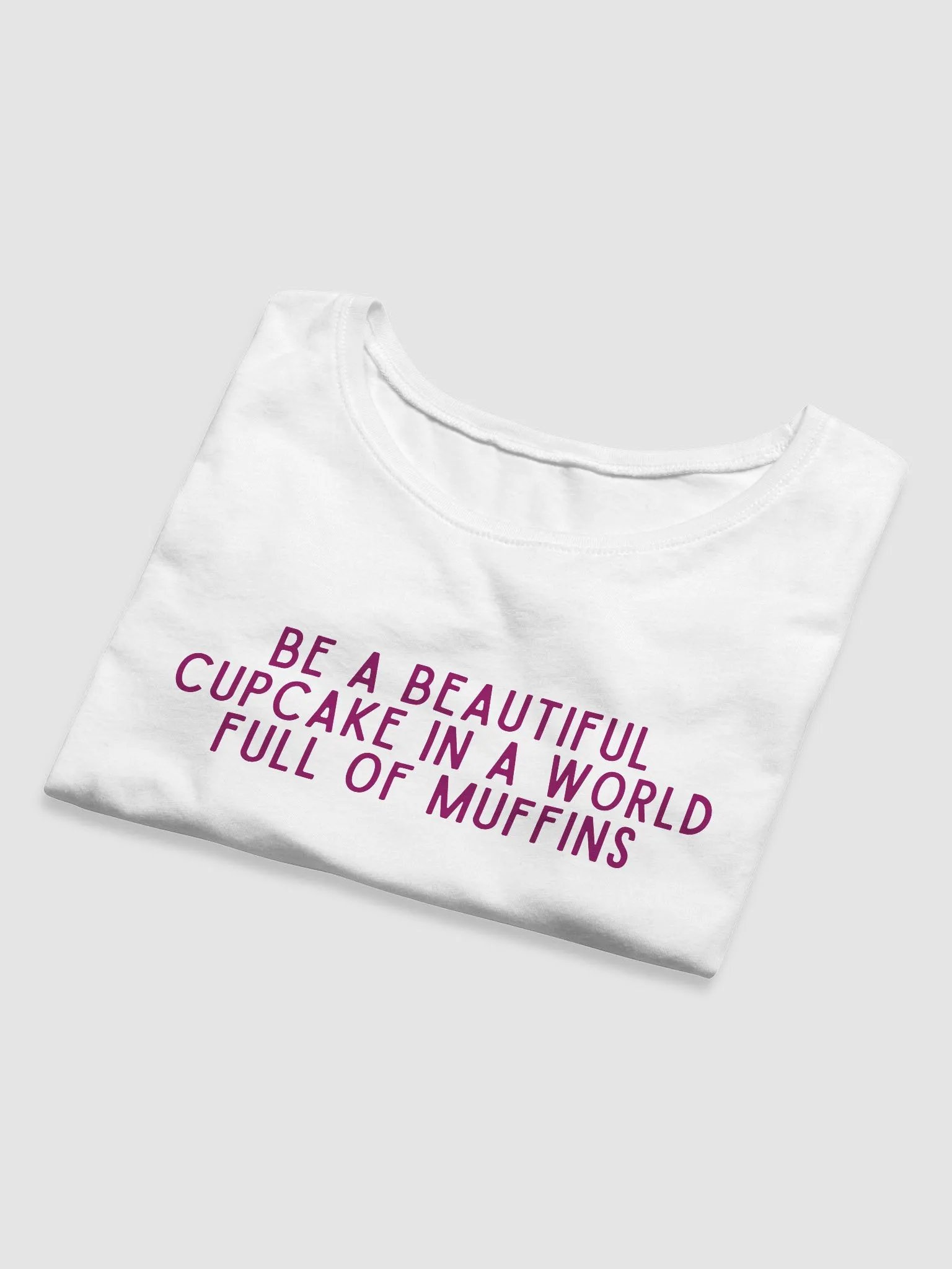 Be A Beautiful Cupcake Crop Tee product image (11)