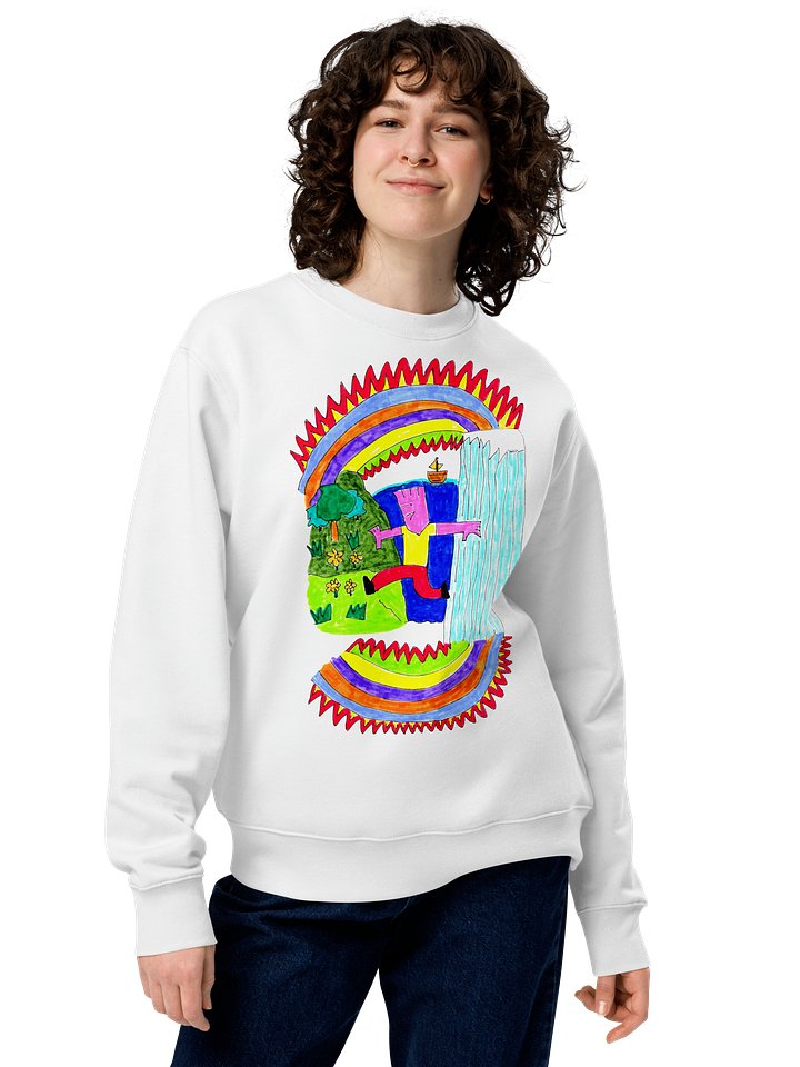 Abstract Lands Beyond Unisex Eco Sweatshirt product image (29)