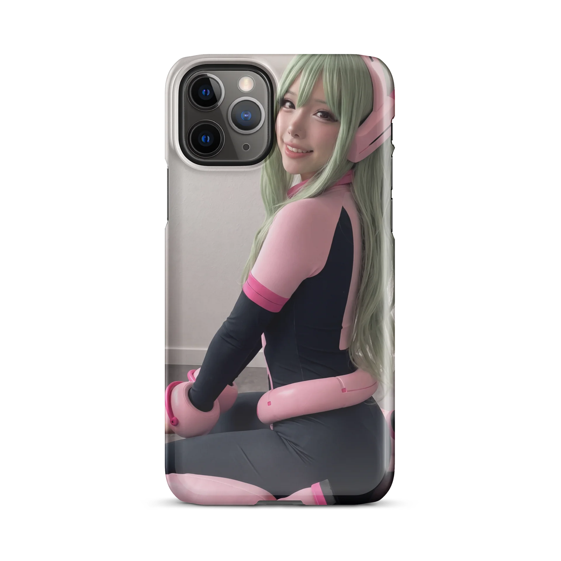 Cosplay Corner – Waifufaee as Ochaco from My Hero Academia Snap Case for iPhone product image (29)