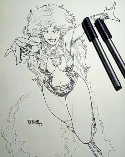 Last two for now coz I have a project. Starfire and Hulk. (not yet sold)