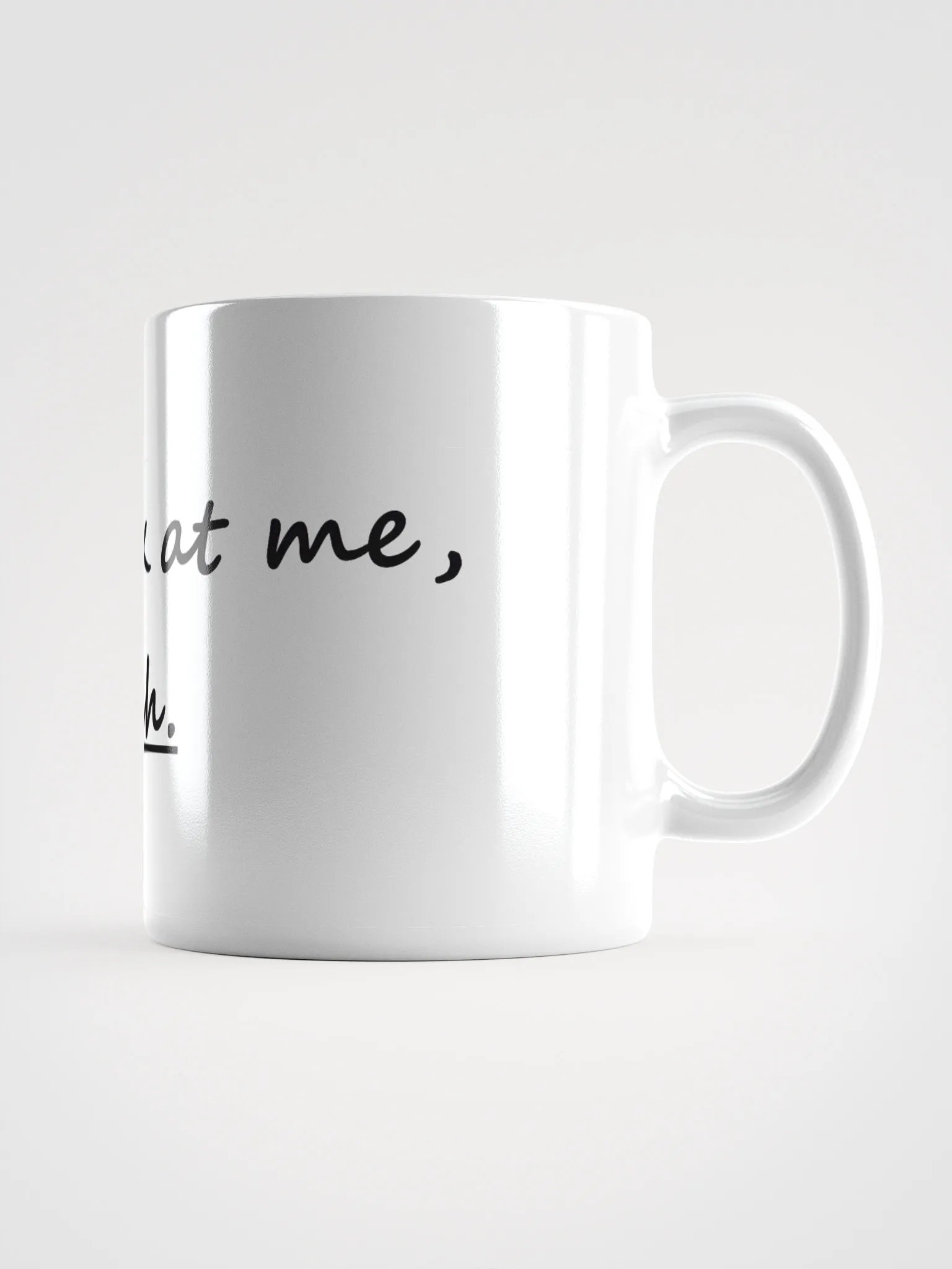 Don't look mug product image (2)