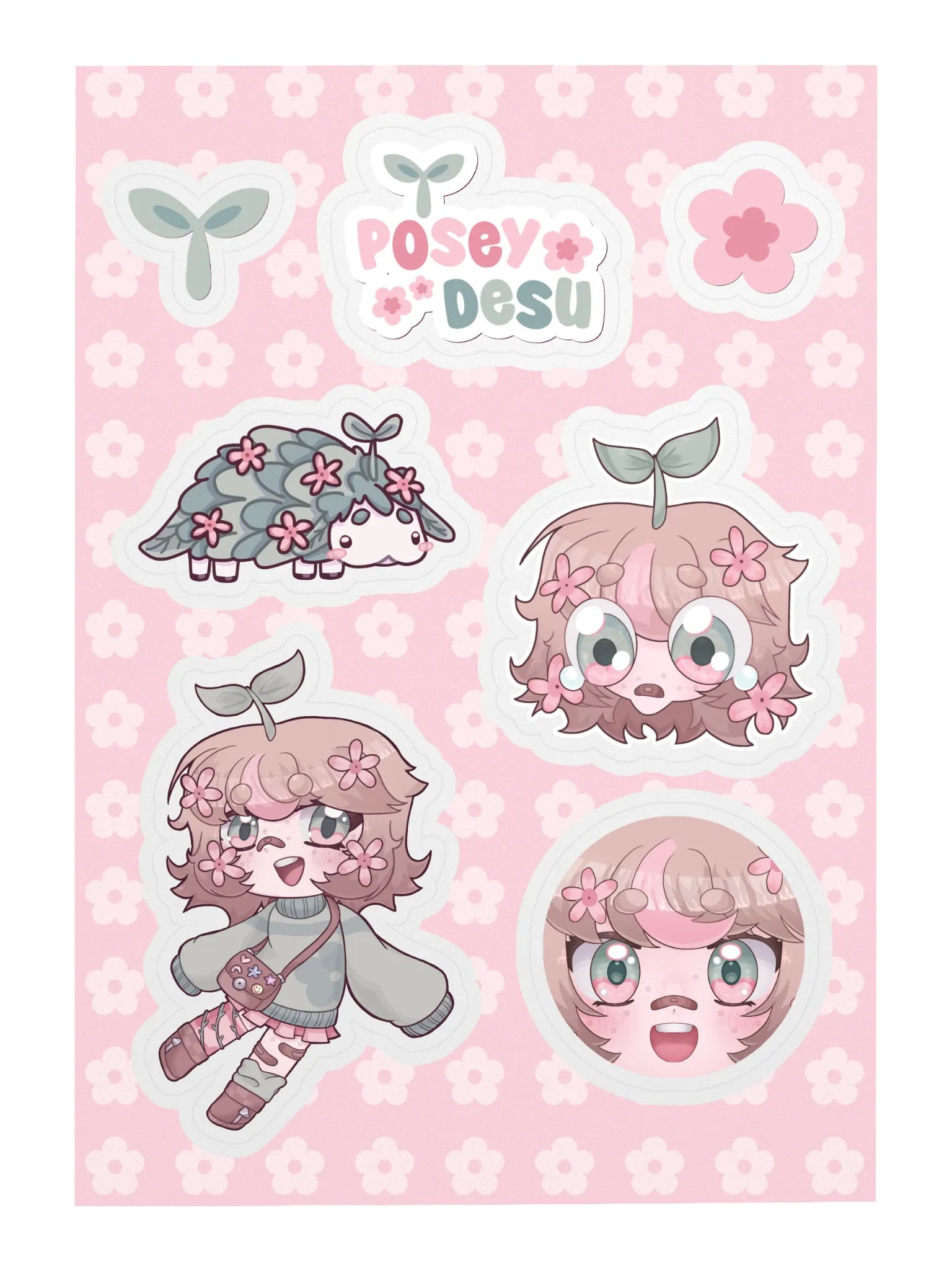 PoseyDesu Sticker Sheet product image (4)