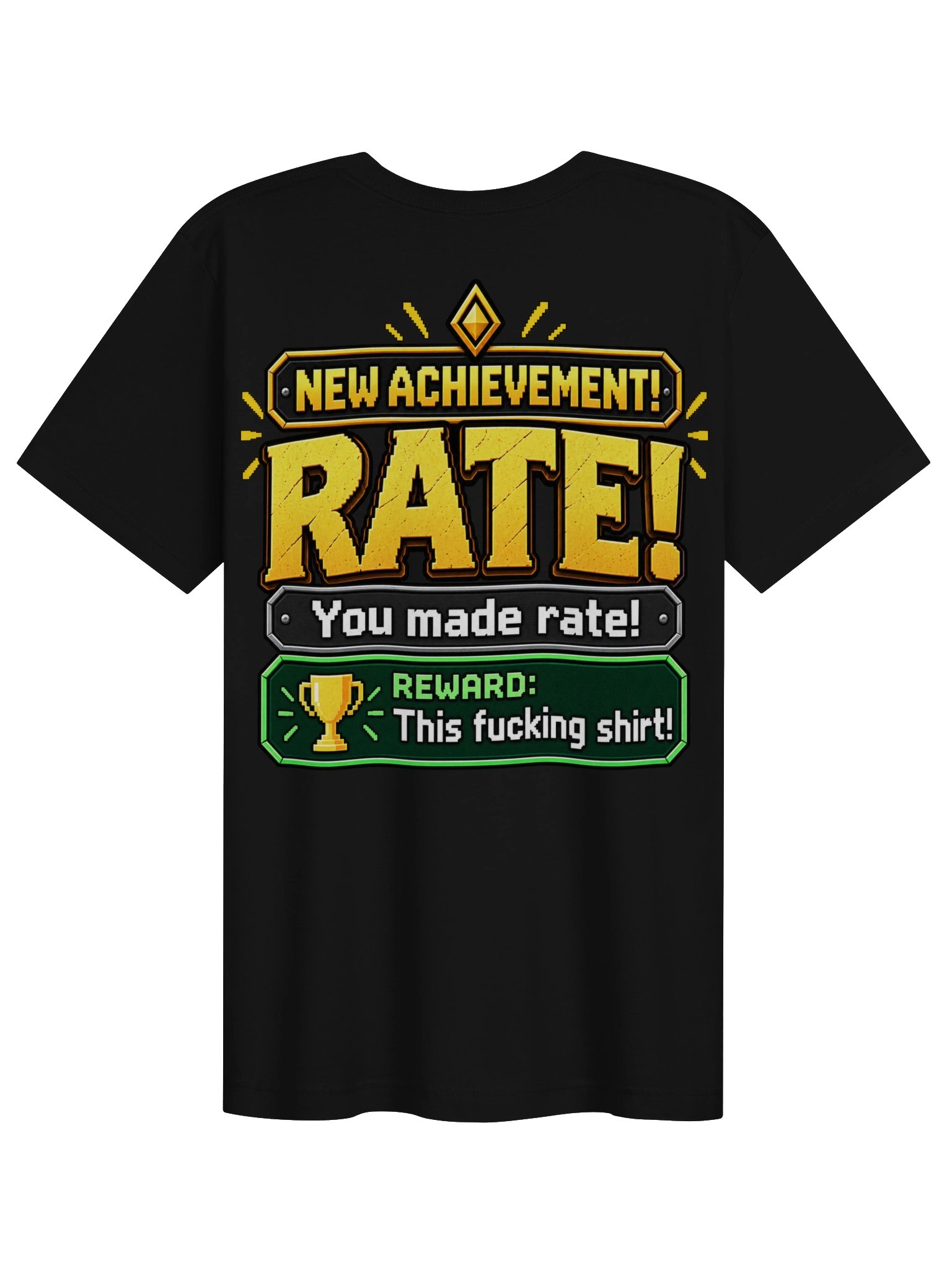 RATE! | Unisex Work Humor T-Shirt product image (3)