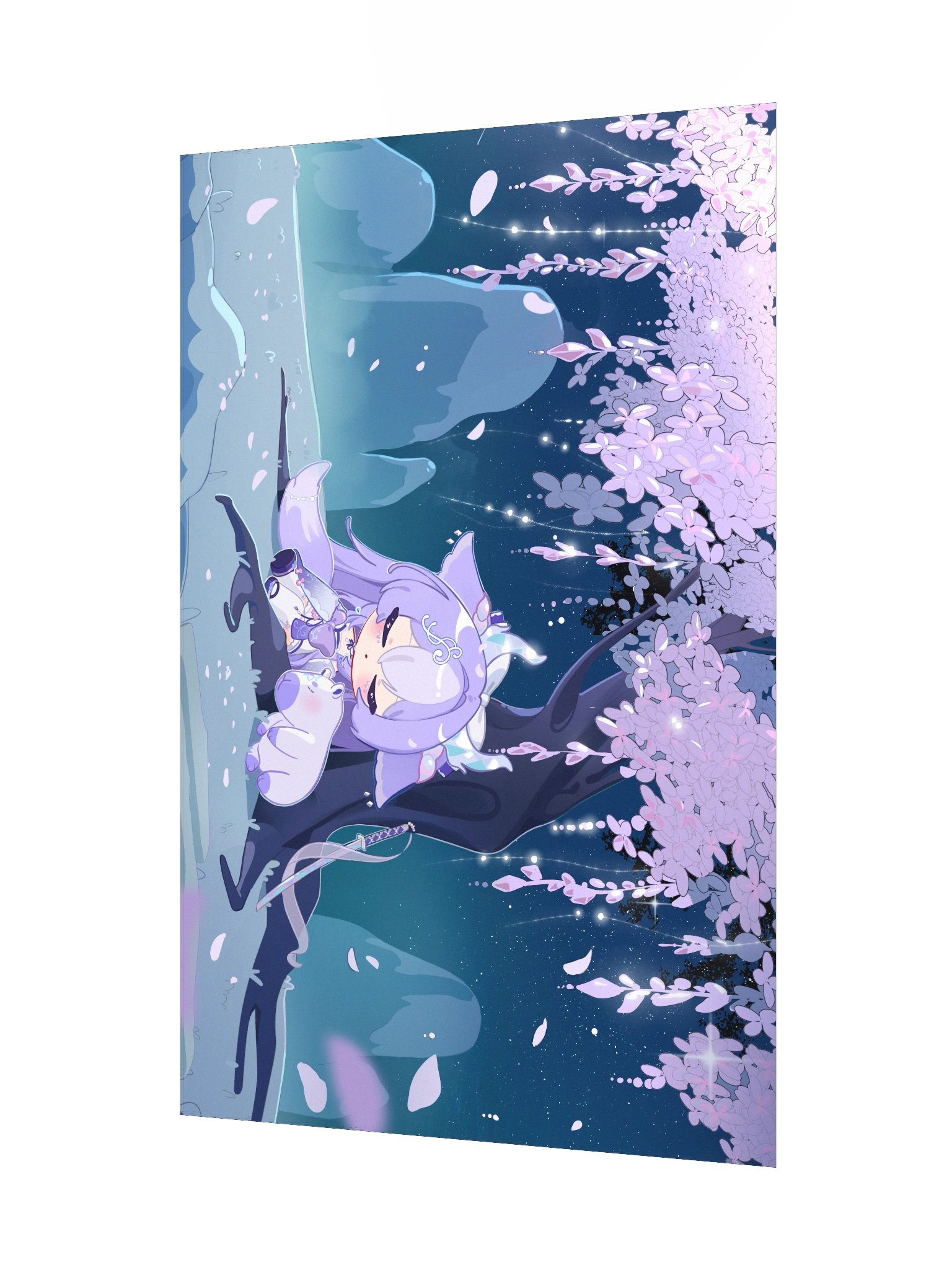 Sleepy Fox Poster product image (5)