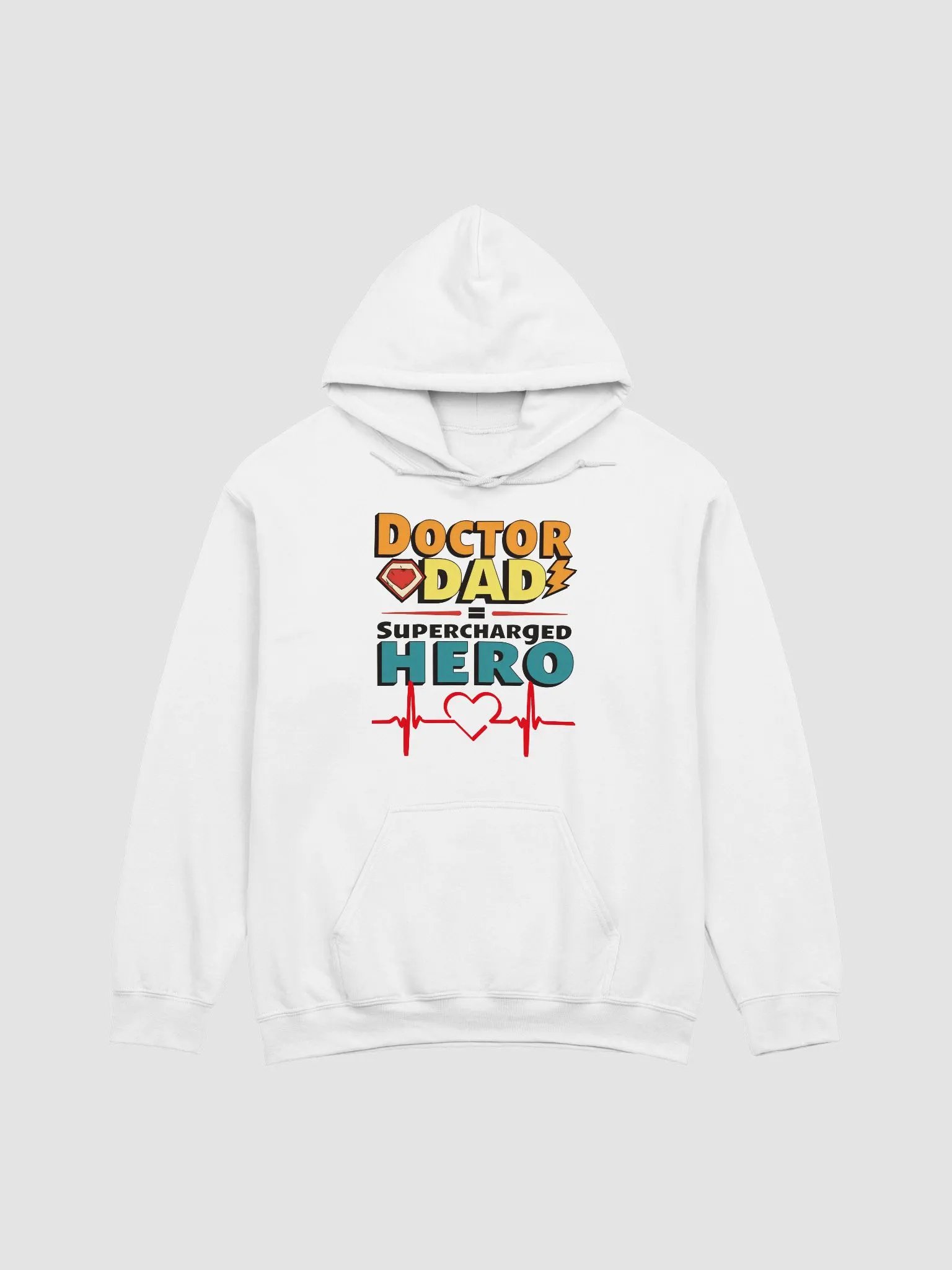 Supercharged Hero Doctor Dad Hoodie product image (7)