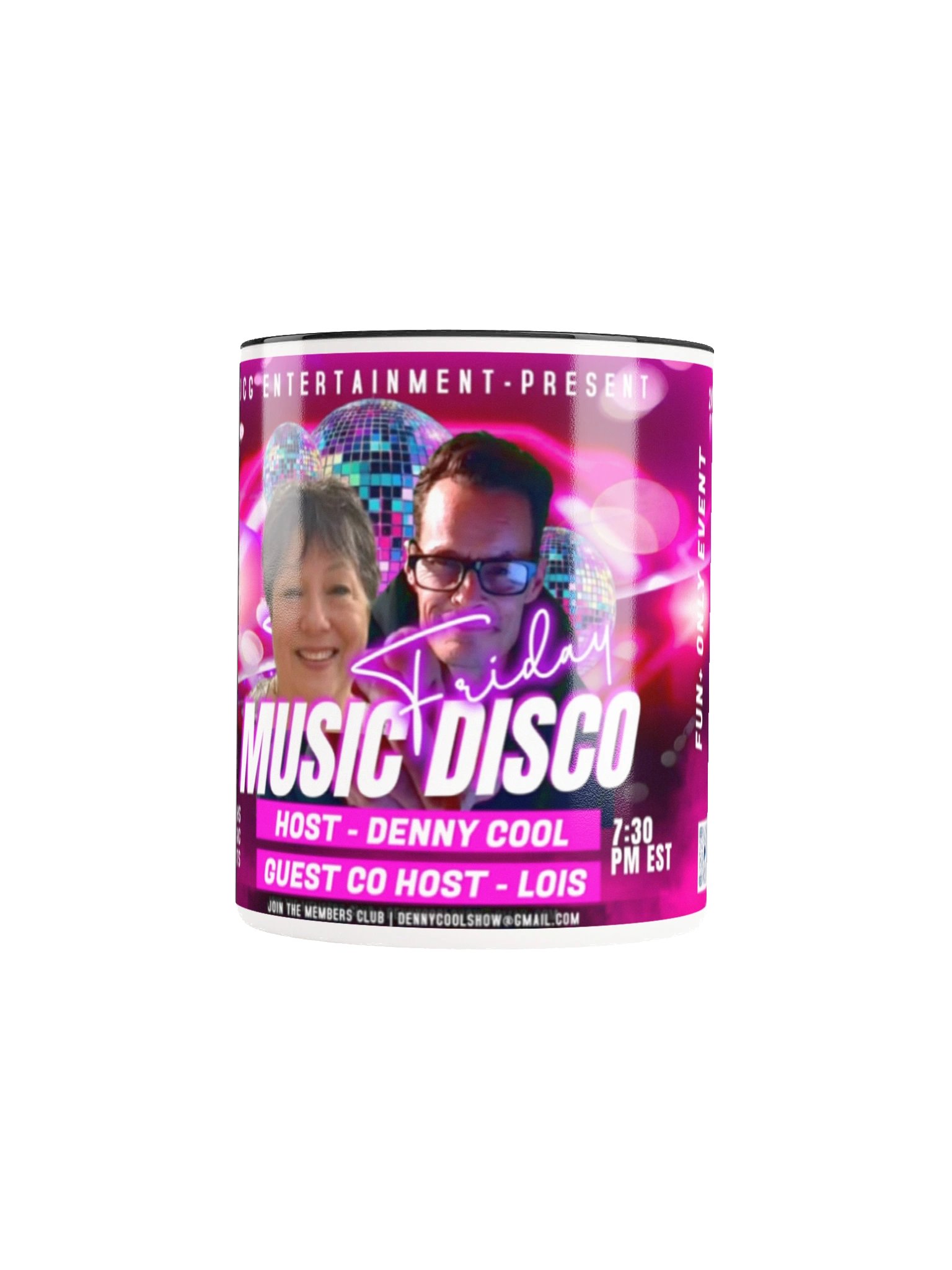 Friday Music Disco Ceramic Mug product image (17)