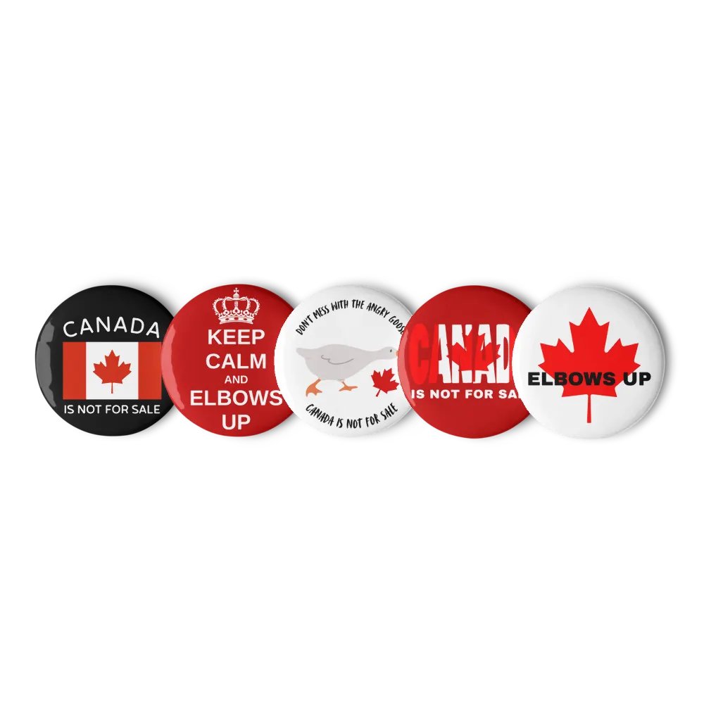 Canadian Resistance Pin Buttons Set product image (2)