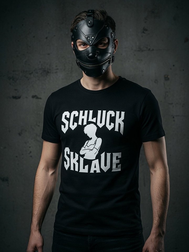 Schlucksklave – Provokantes BDSM Statement T-Shirt product image (1)