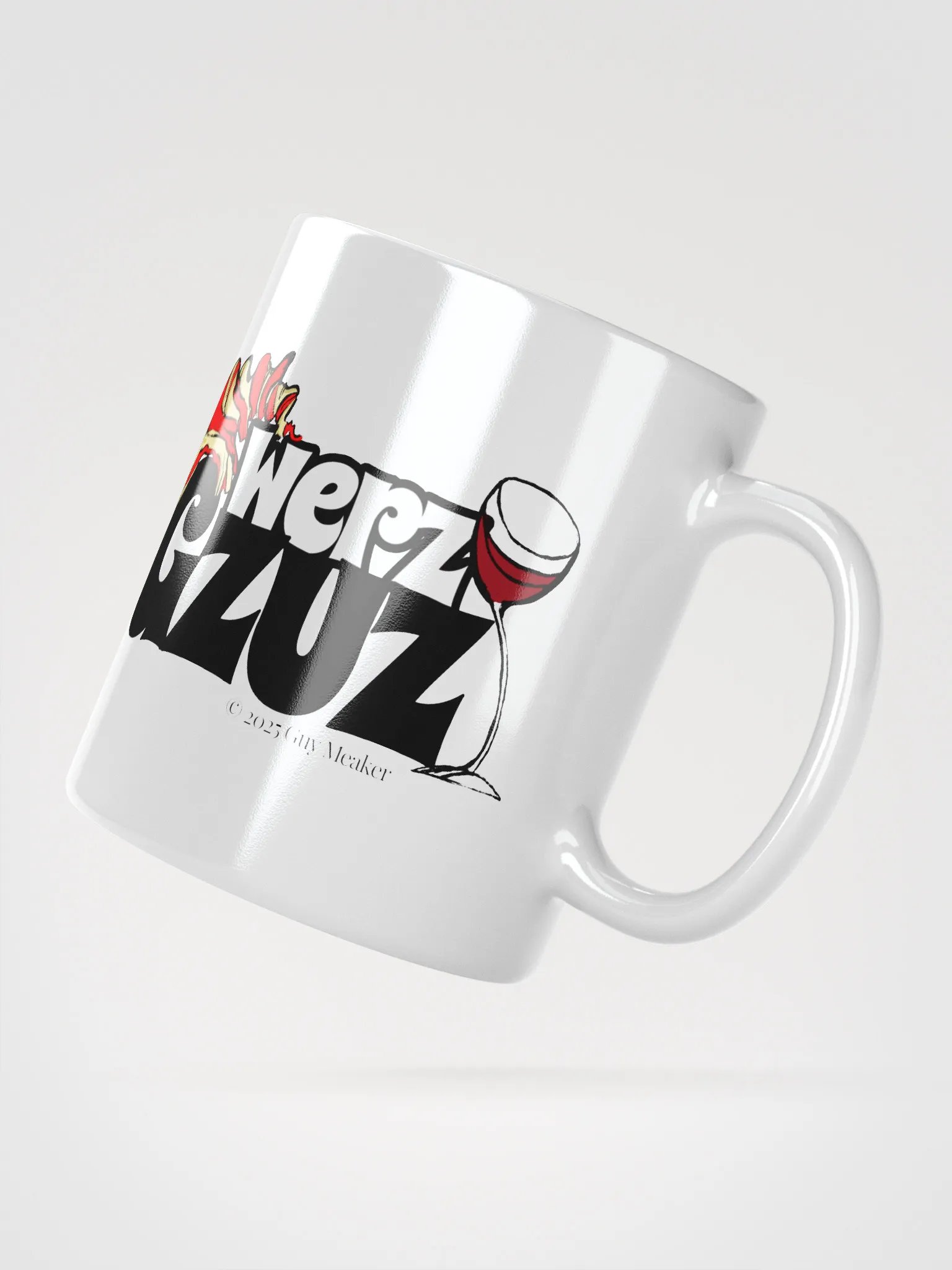Werz Gzuz Brand On White Mug product image (4)