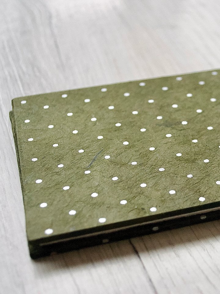 Carnet Accordéon - coton 300g - fait main product image (1)