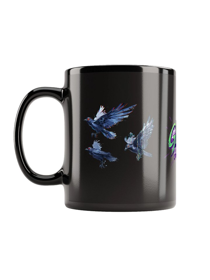 Geometric Crow Graffiti Mug product image (2)