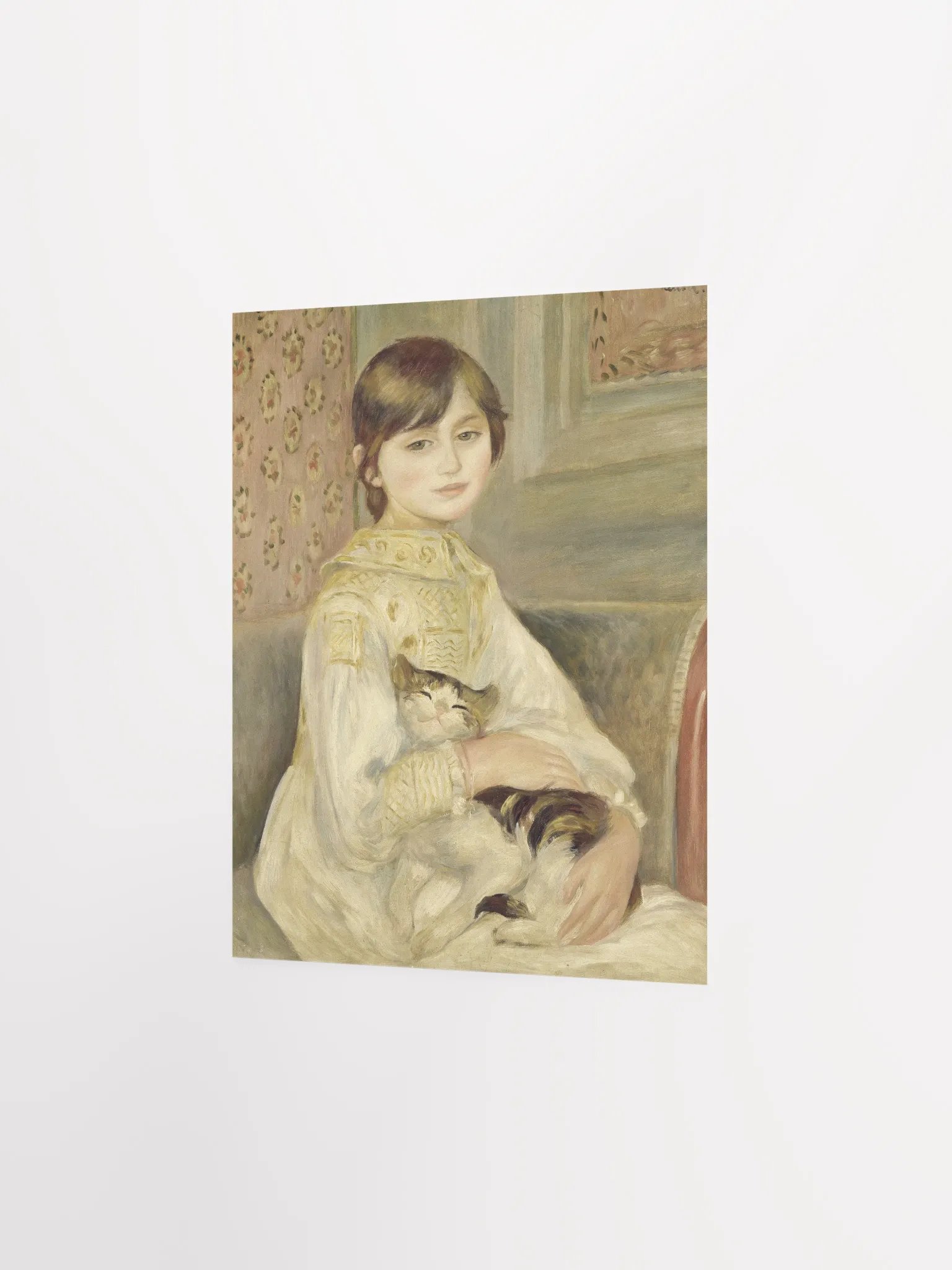 ''Julie Manet, also known as the Child with the Cat'' by Pierre-Auguste Renoir Poster product image (3)