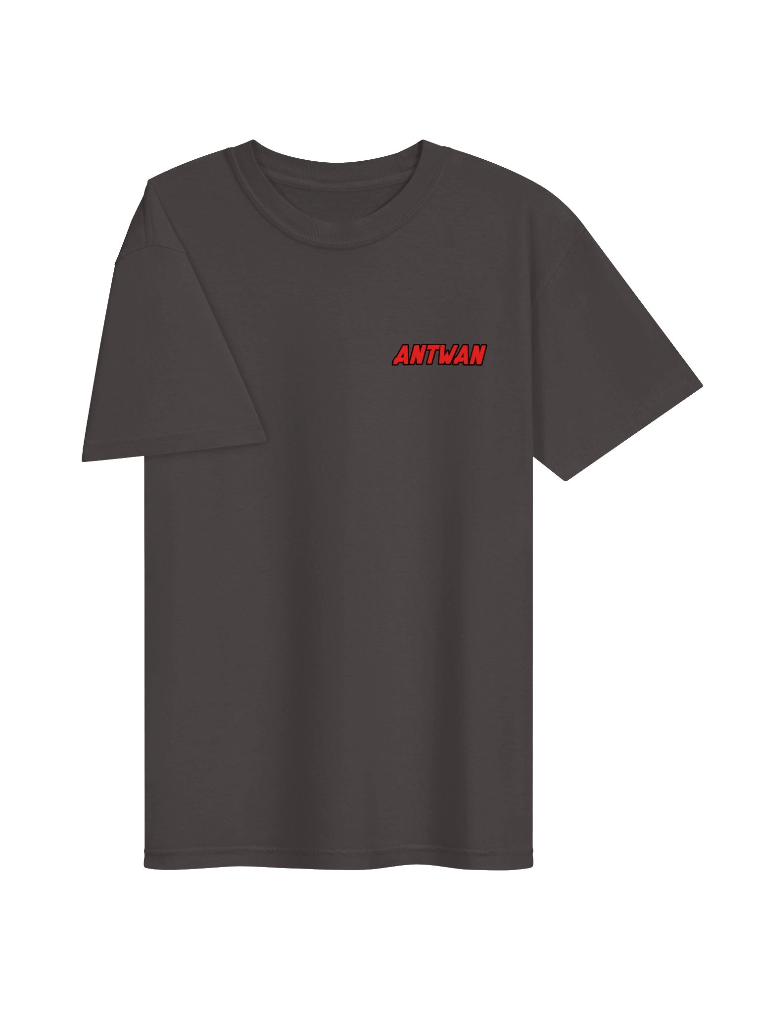 ANTWAN Bold Red Graphic Tee, (Drutti's NICKNAME) product image (8)