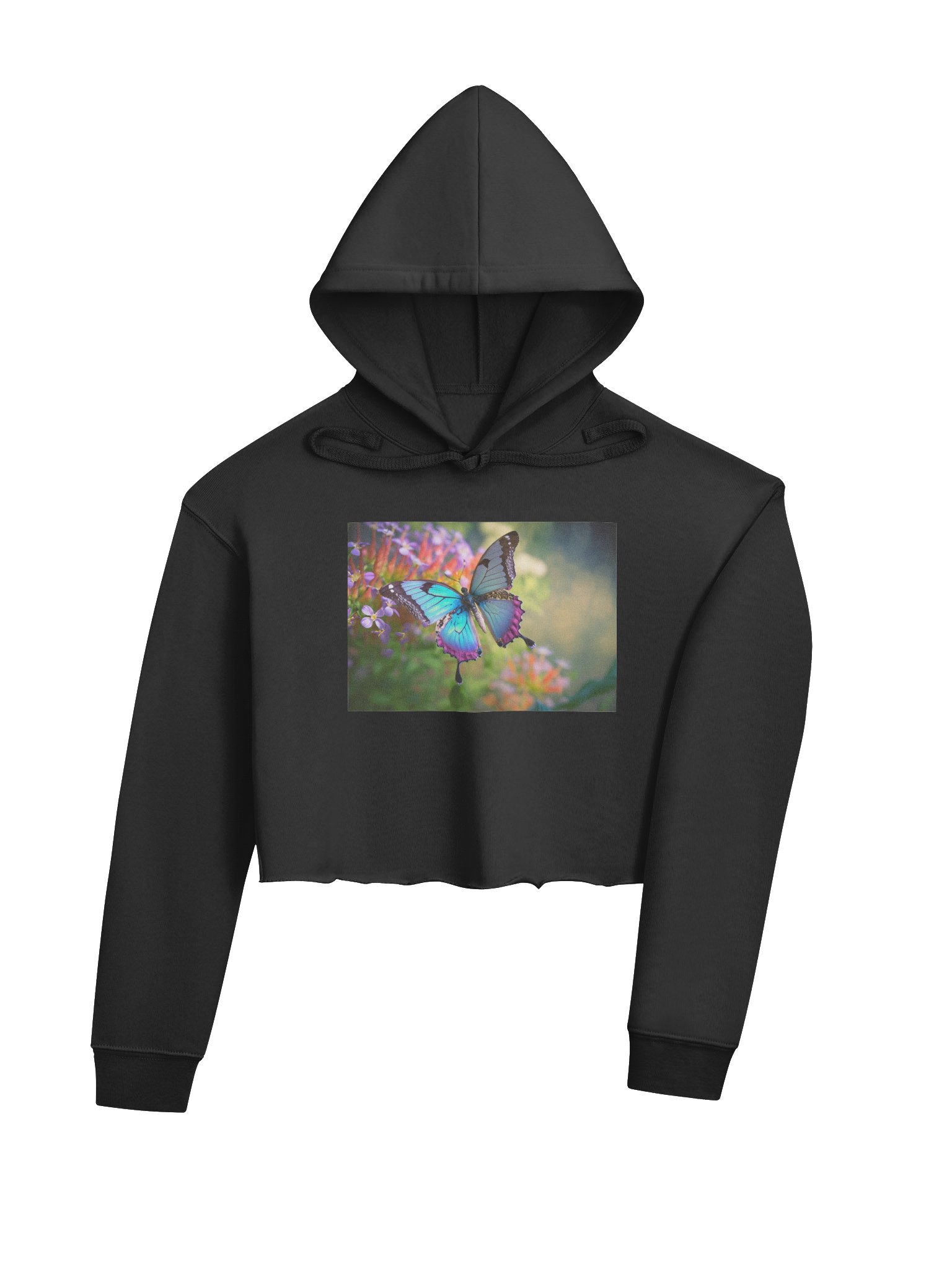 JUST BLOOM — CROPPED HOODIE product image (4)