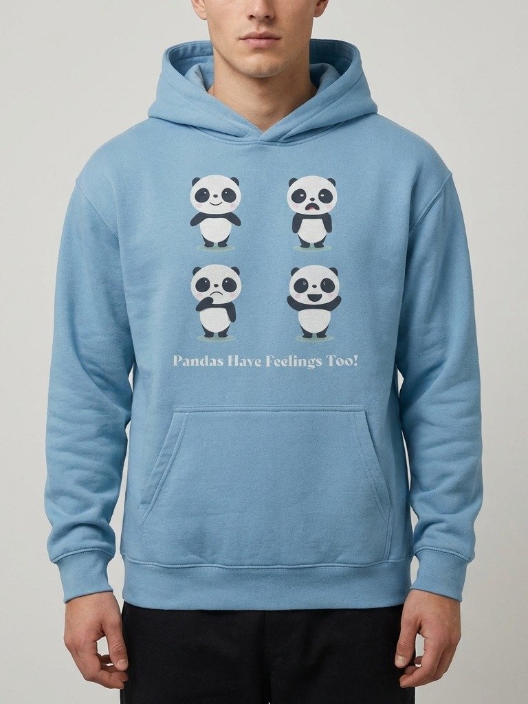 Pandas Have Feelings Too Hoodie product image (2)