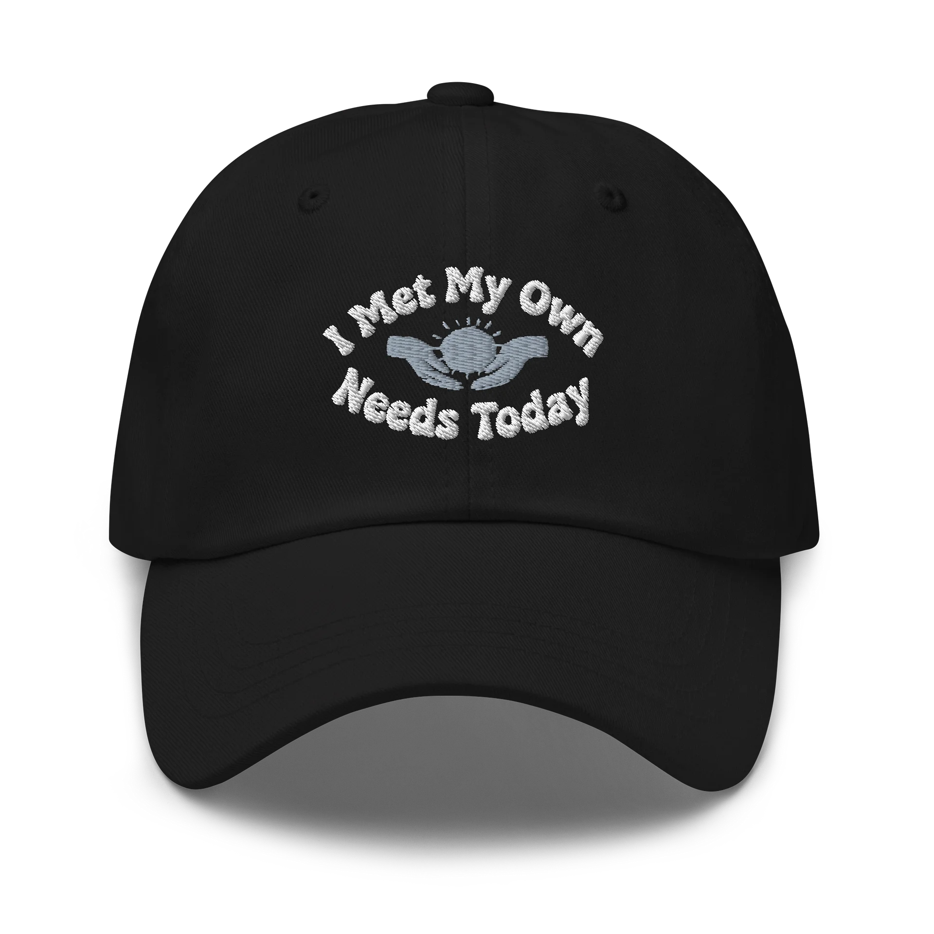 “I Met My Own Needs Today” Black Cap product image (1)