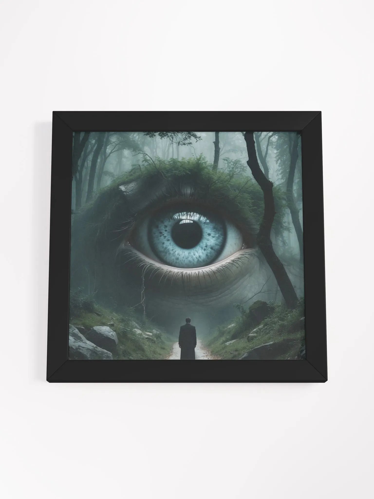 Visionary Eye Forest Framed Print product image (31)
