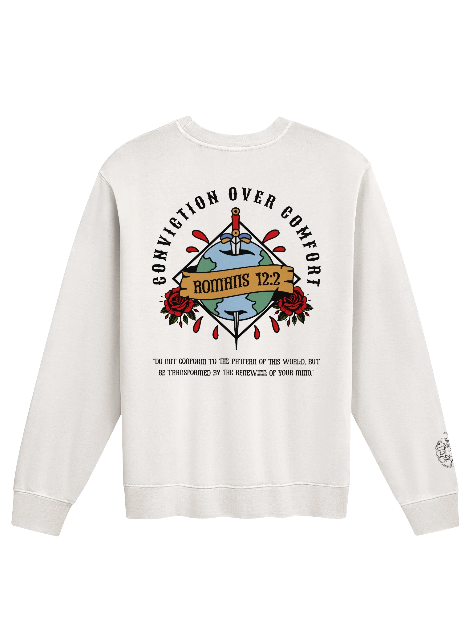 Conviction Over Comfort Premium Dyed Sweatshirt product image (10)