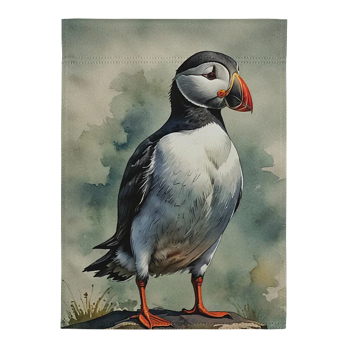 Atlantic Puffin Garden Flag product image (2)