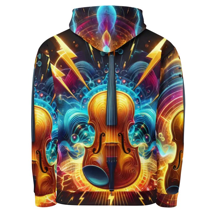 Violin Musical Instrument - All-Over Unisex Hoodie #1 product image (2)