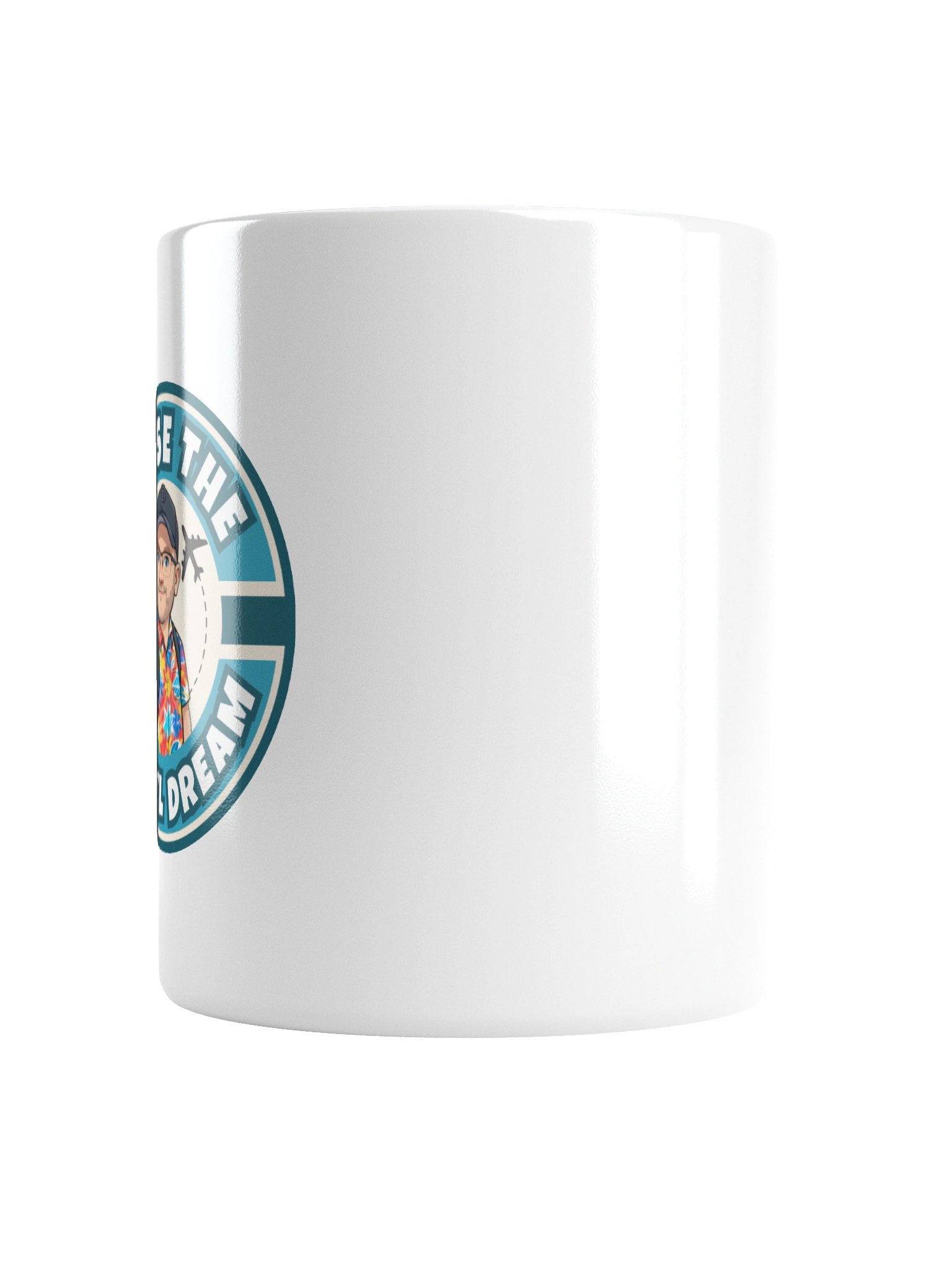 Chase The Travel Dream White Mug product image (17)