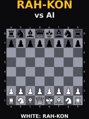 I beat AI at chess 😤♟️ b3 opening, king walk, AI resigned on move 30 🥊 GOAT Mode 🐐 link in bio #RahKon #GOATMode #ChessTok #Chess #ChessVsAI #HumanVsAI #HipHop #IndieRap #fyp