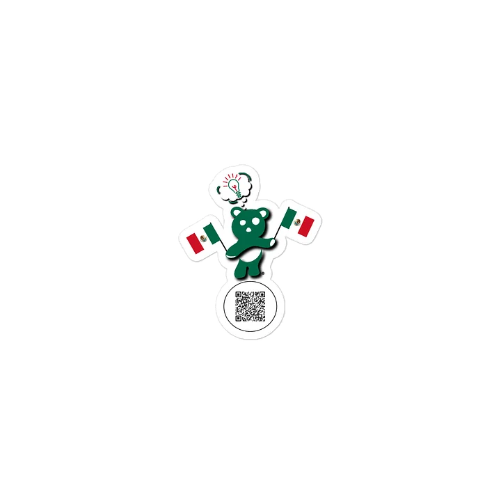 Mexico — Country Bear Sticker | BehrBrained Media product image (1)