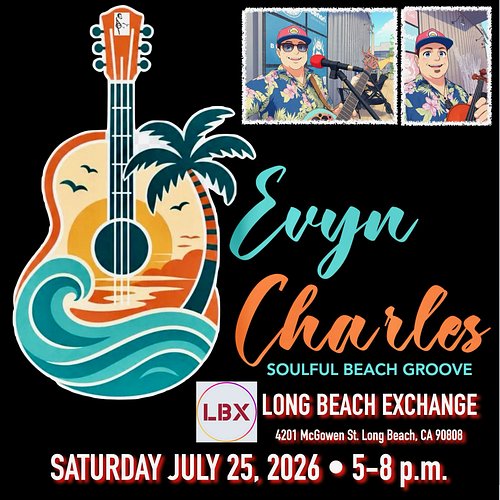 SATURDAY 5-8 pm... Join me for acoustic Soulful Beach Grooves paired with awesome food and drinks outside The Hangar at the @...