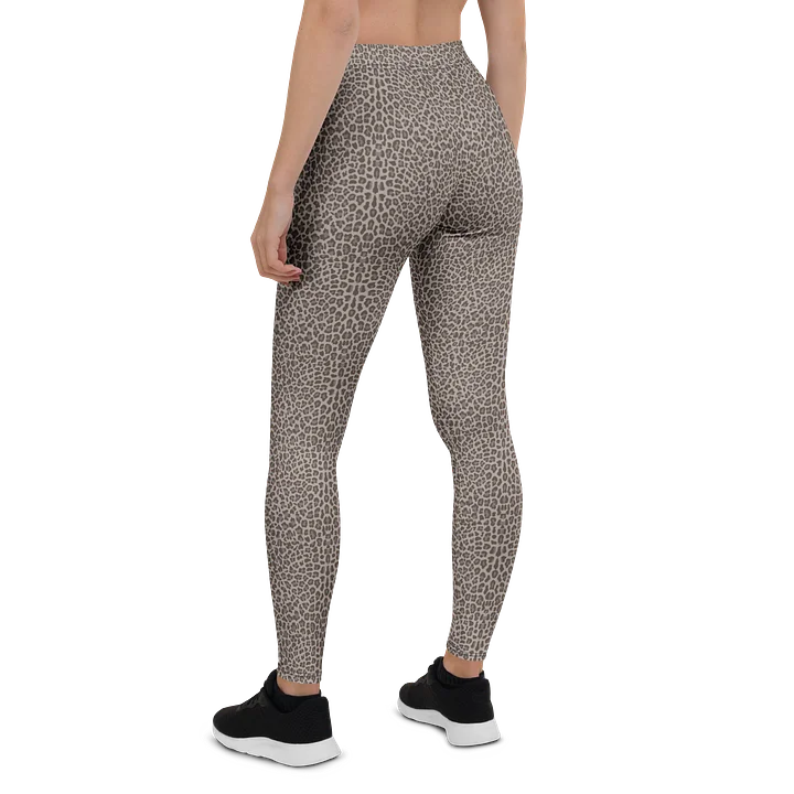 Bold Brown Leopard Print Leggings for Casual Wear product image (2)