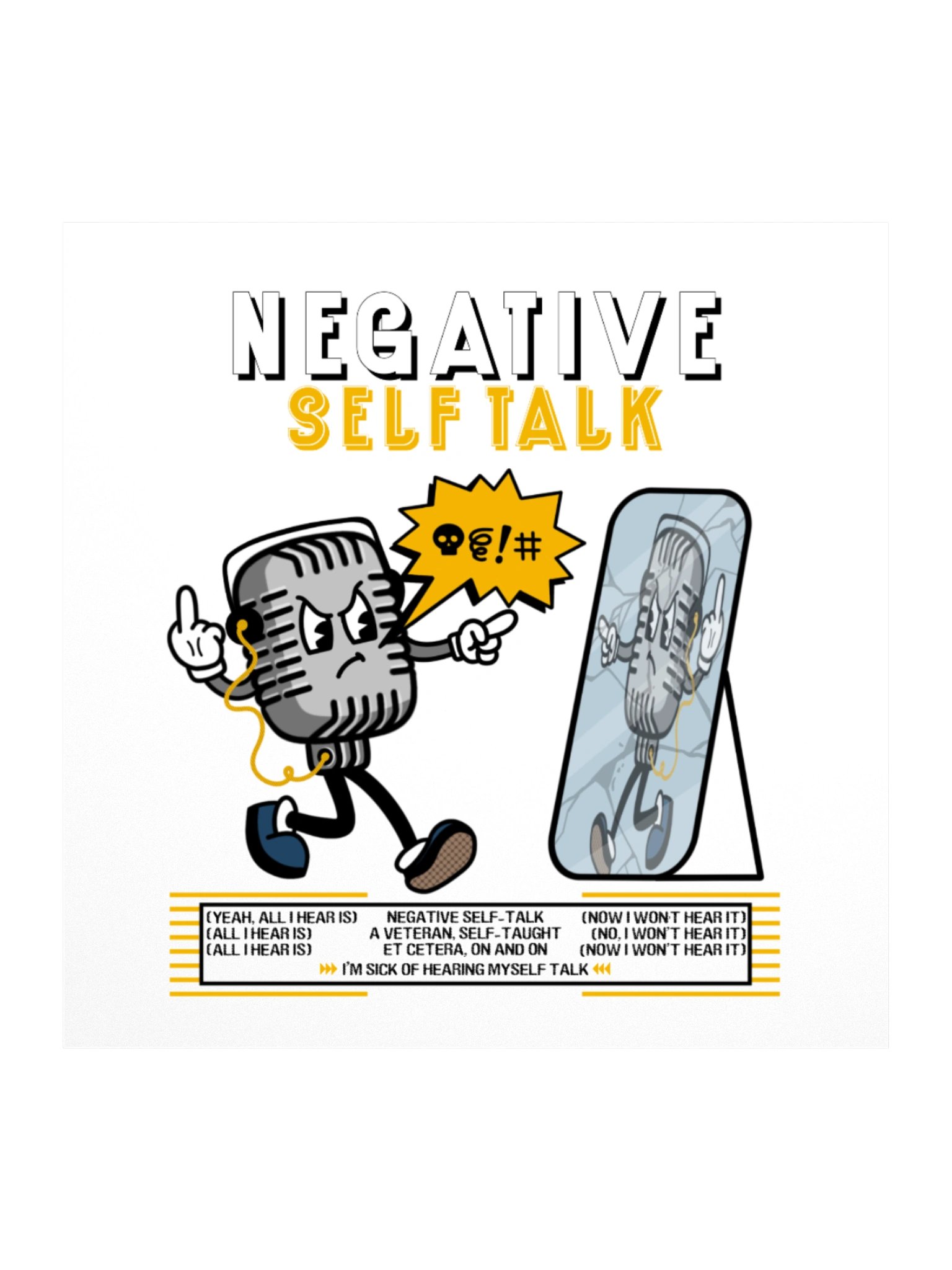 Negative Self Talk Sticker product image (2)