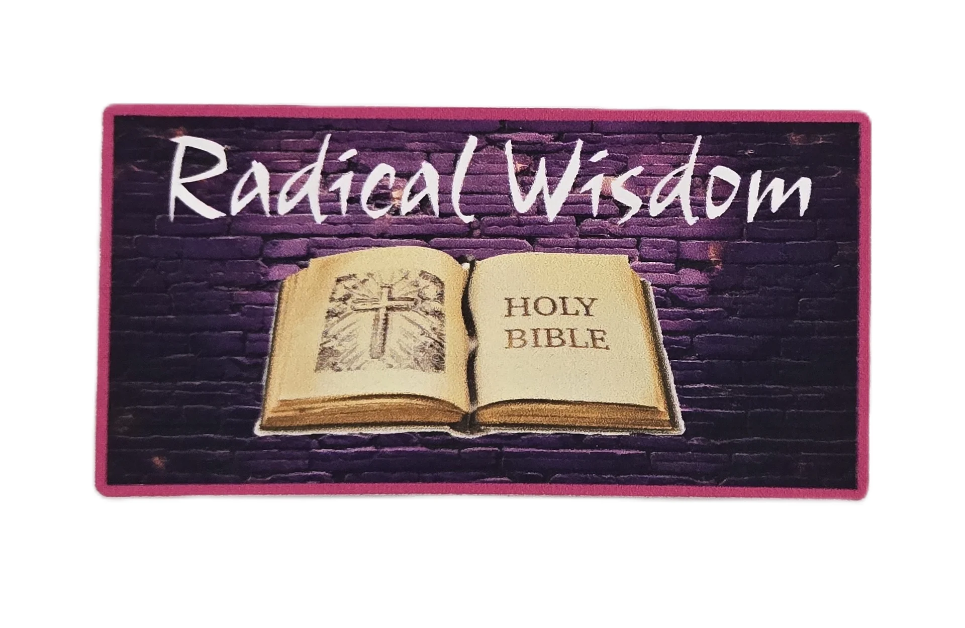 Radical Wisdom sticker product image (1)