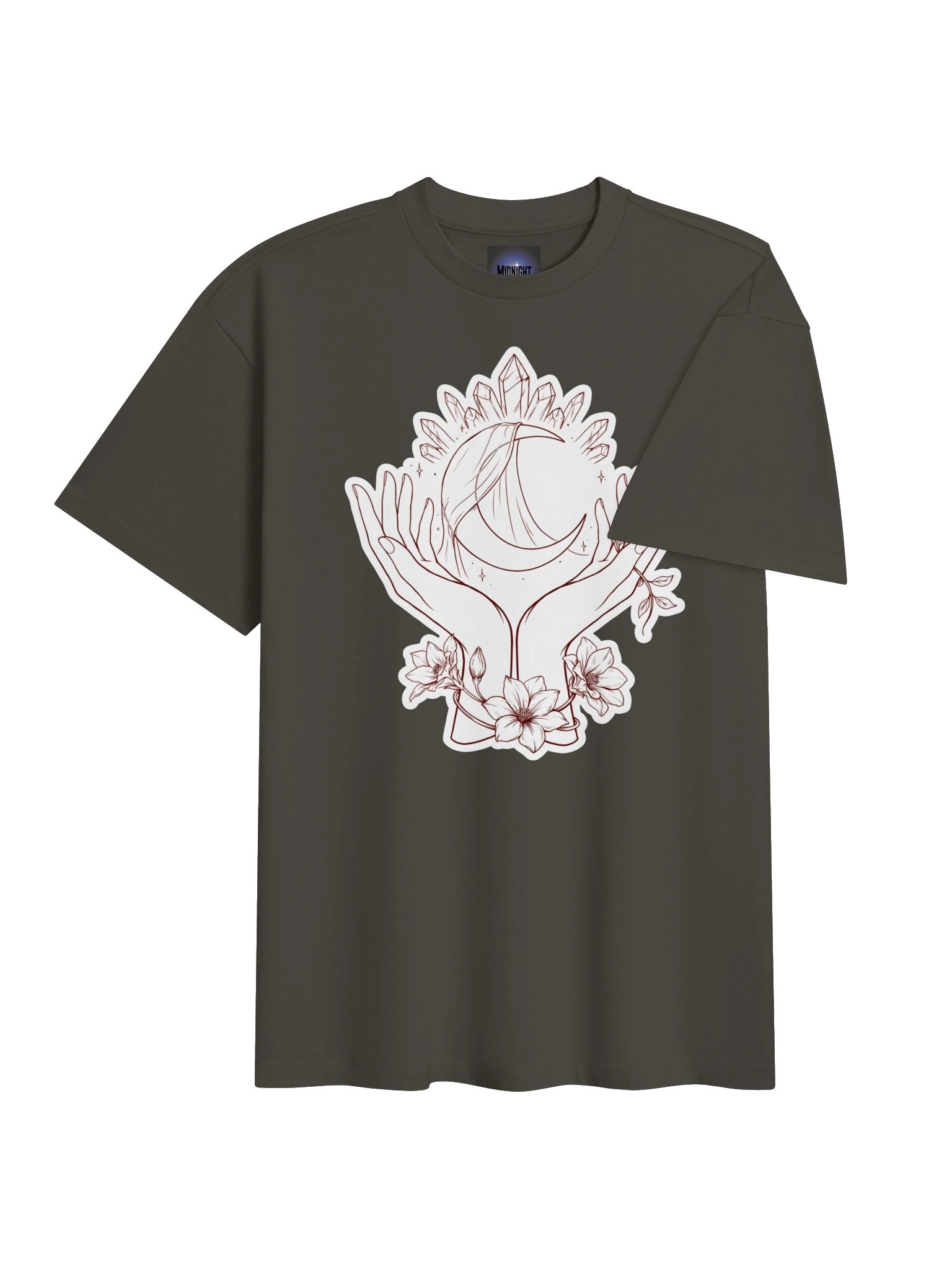 Manifest Moon // Divine Crystals Box Tee product image (6)