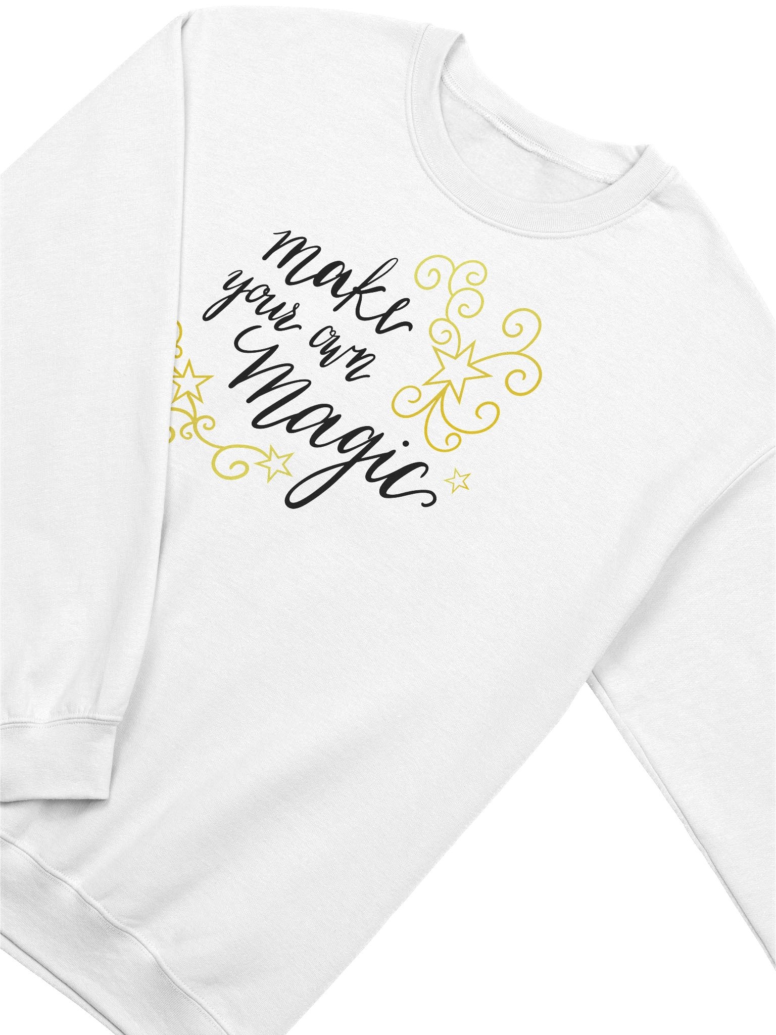 Make Your Own Magic Crewneck Sweatshirt Gold product image (3)