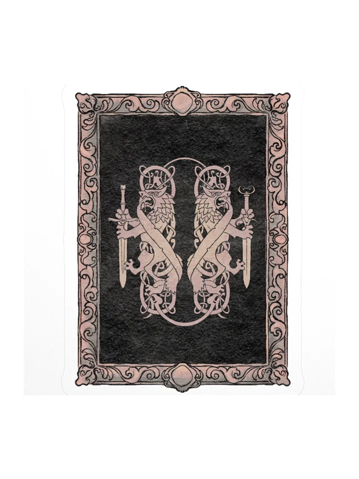 Garriford Crest Framed Sticker product image (2)