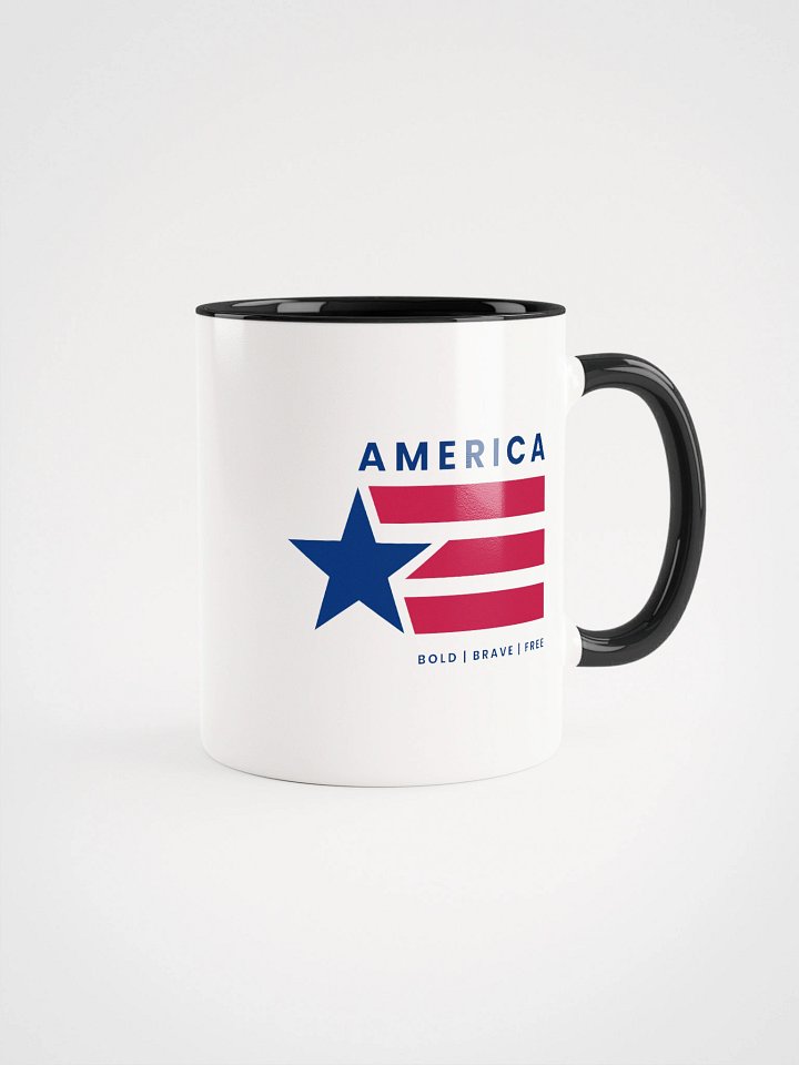 Bold Brave and Free Ceramic Mug product image (5)
