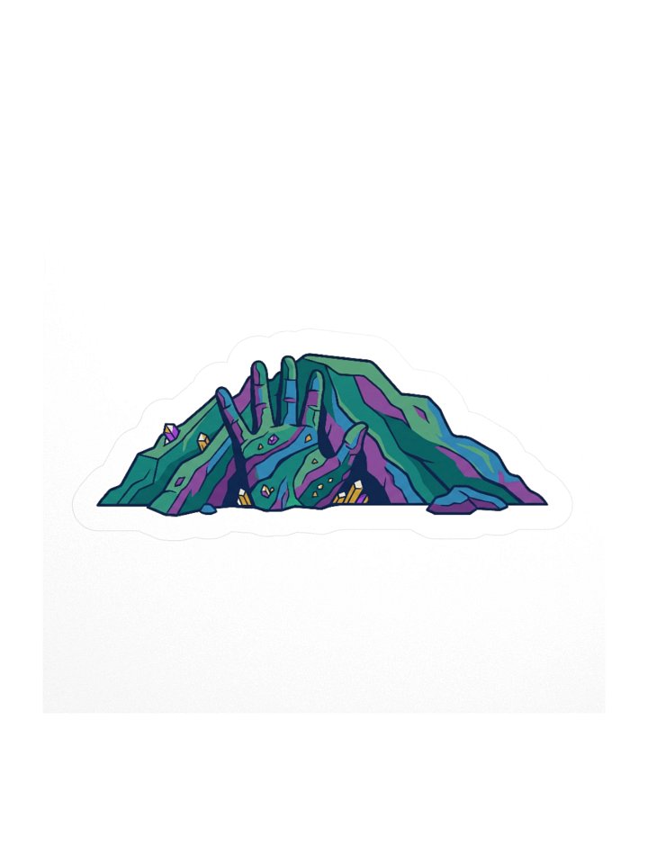 Mud Fossil University Crest Kiss Cut Sticker product image (2)
