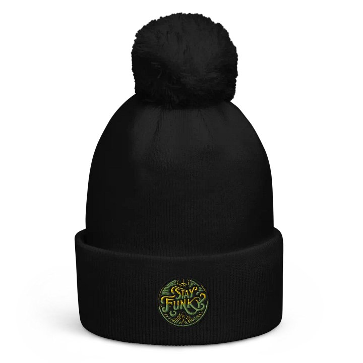 Stay Funky Pom-Pom Beanie product image (1)